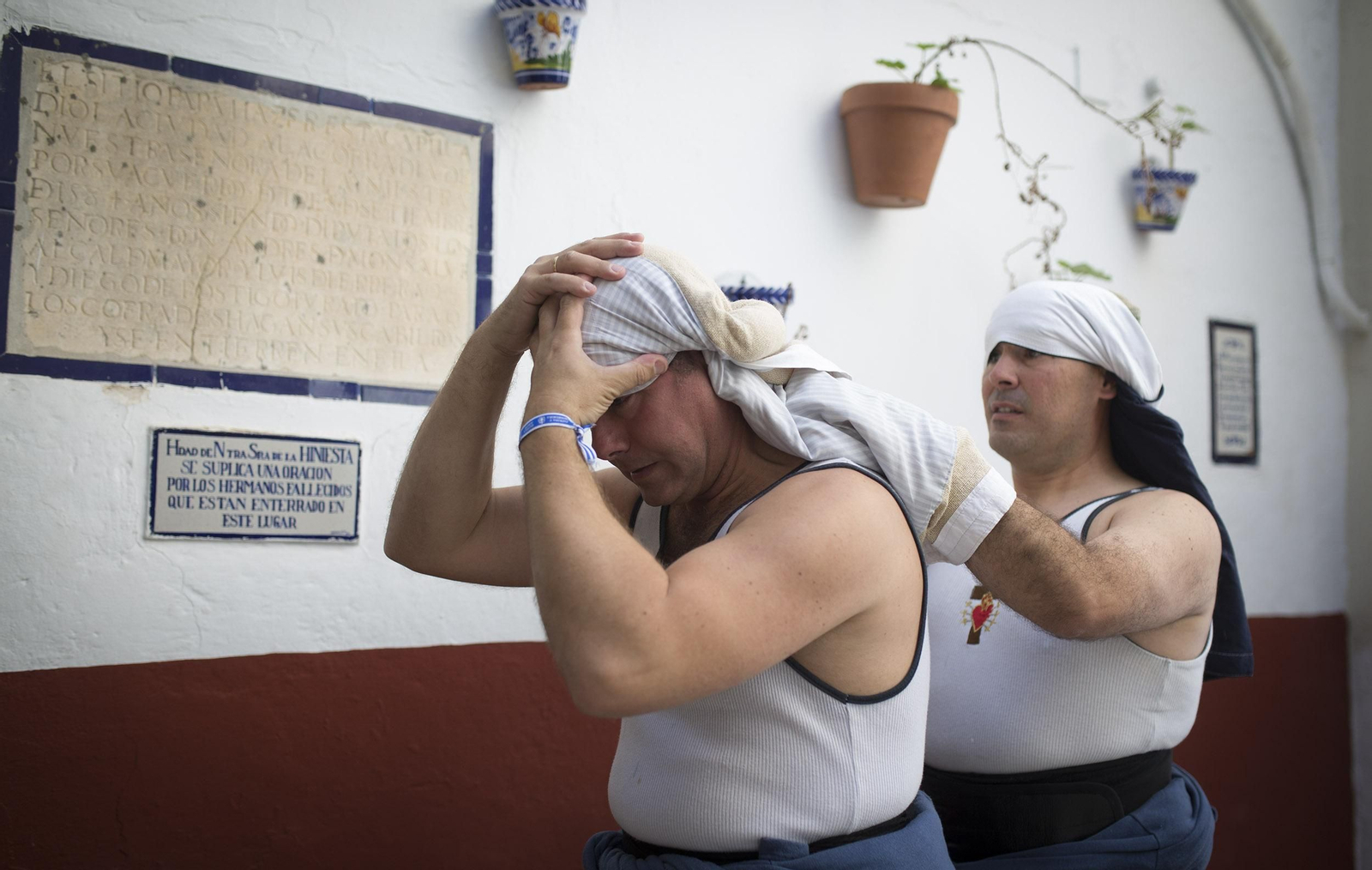 Las imágenes de la Hermandad de la Hiniesta