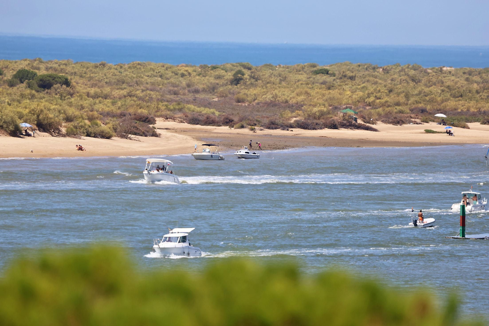 Las espectaculares vistas de la Flecha del Rompido desde el mirador de Nuevo Portil