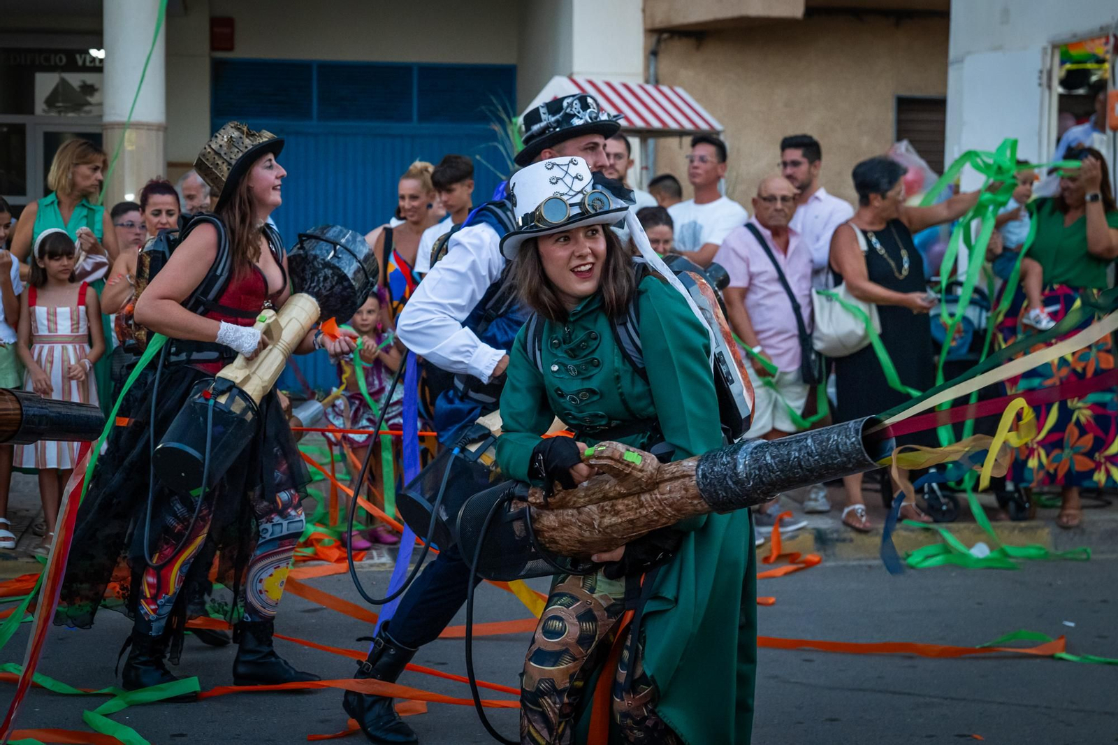 Imágenes del XVIII Certamen Internacional de Animación de Calle y Bandas de Roquetas de Mar