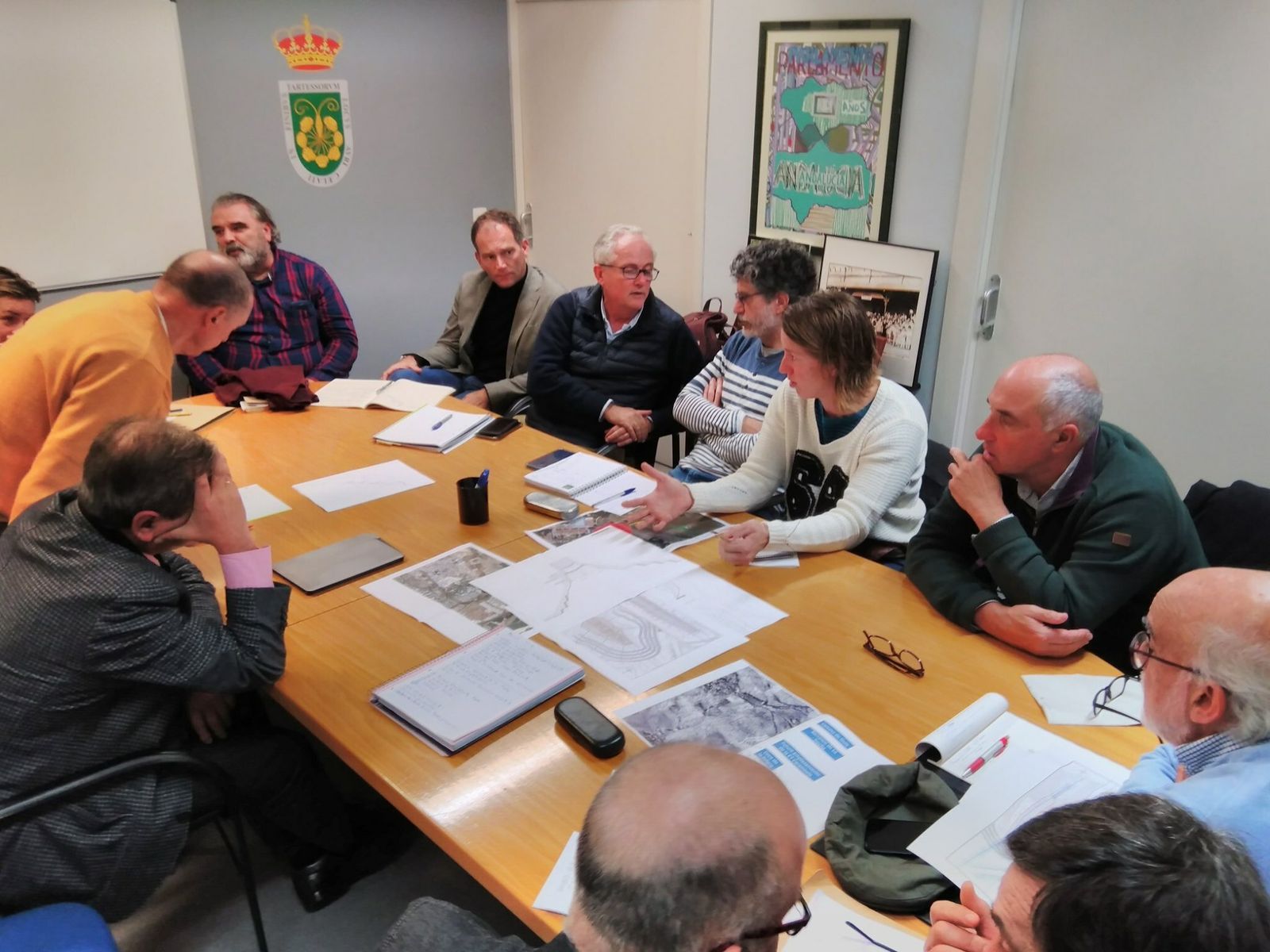 Reunión celebrada el pasado viernes.