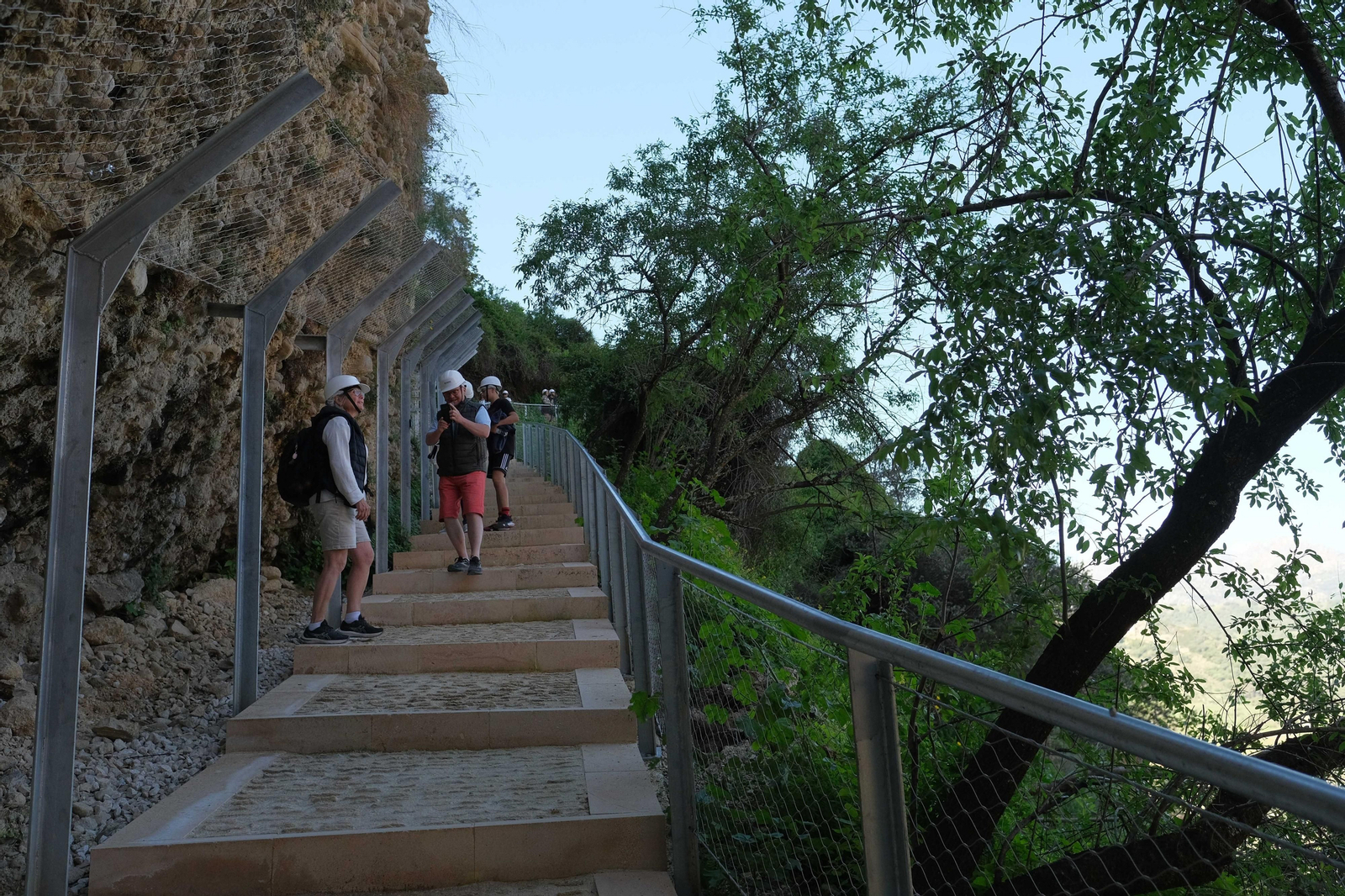 Apertura del Camino del Desfiladero del Tajo, en fotos