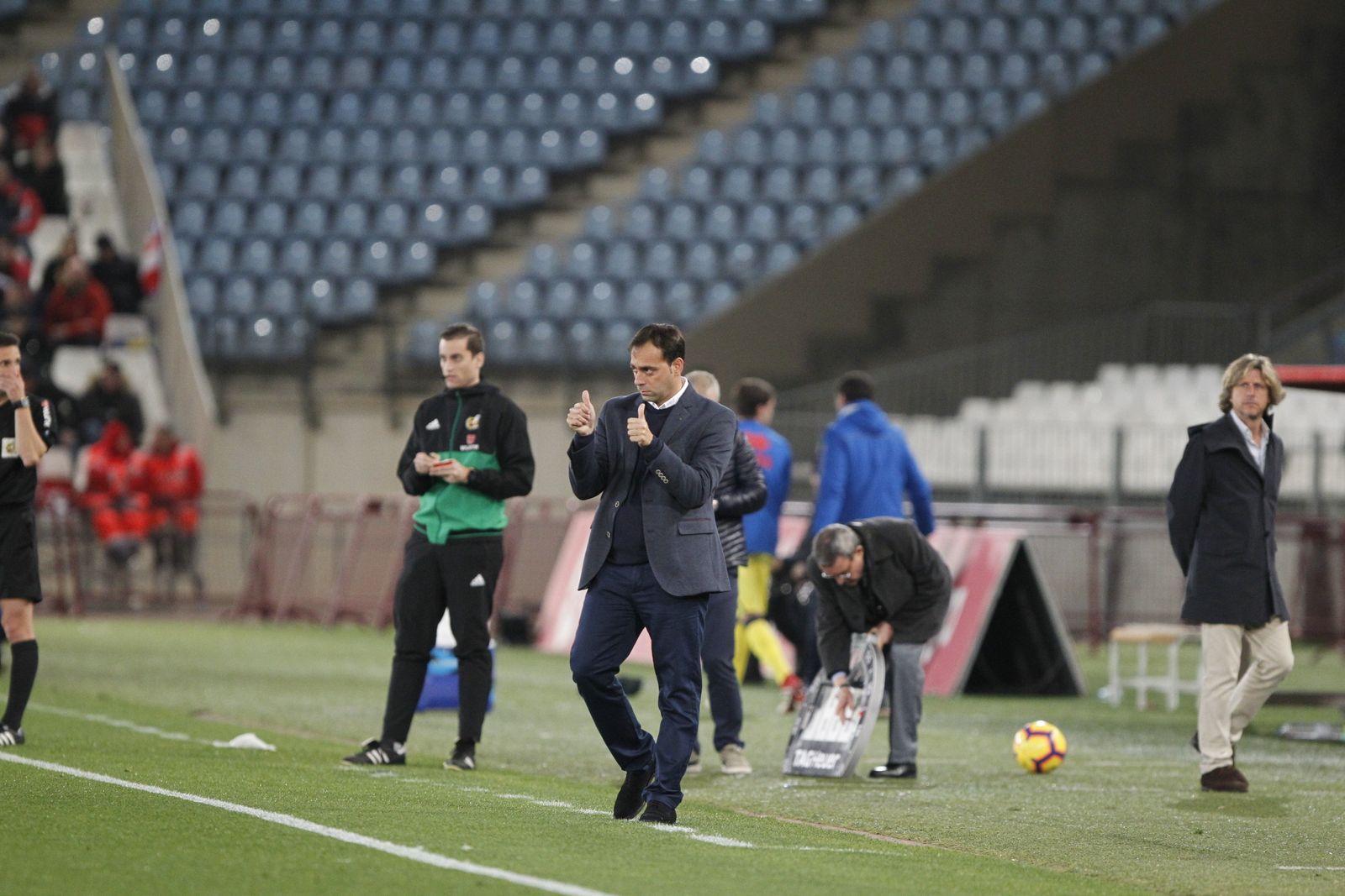 El Almería-Numancia en imágenes