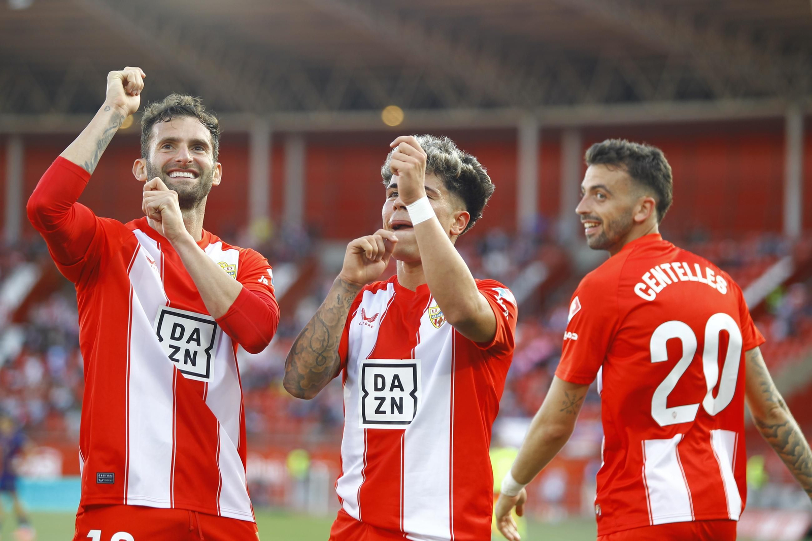 El U.D. Almería-C.D. Eldense, en imágenes