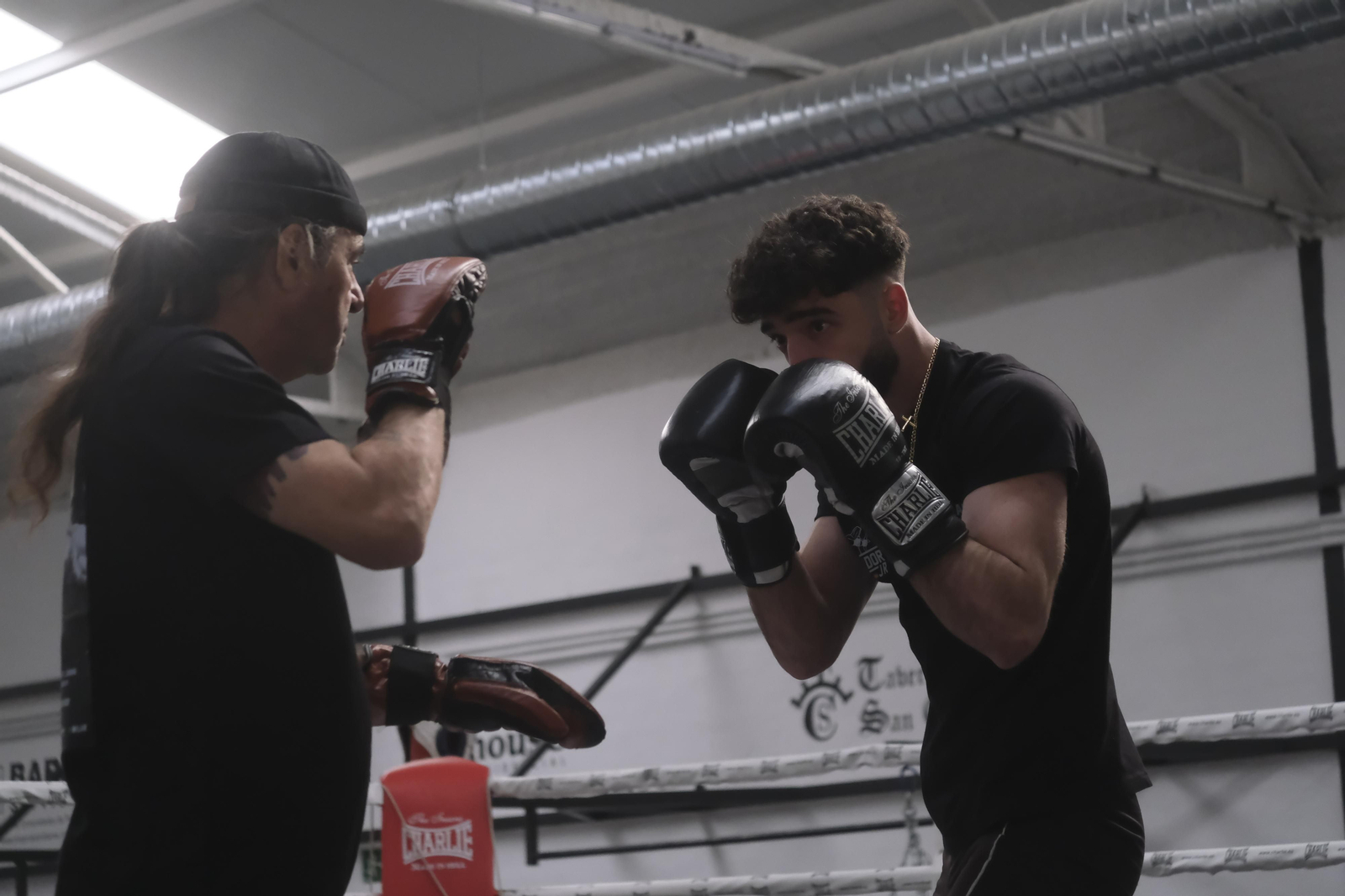 El entrenamiento de José Luis Navarro Jr antes del Campeonato de España, en imágenes