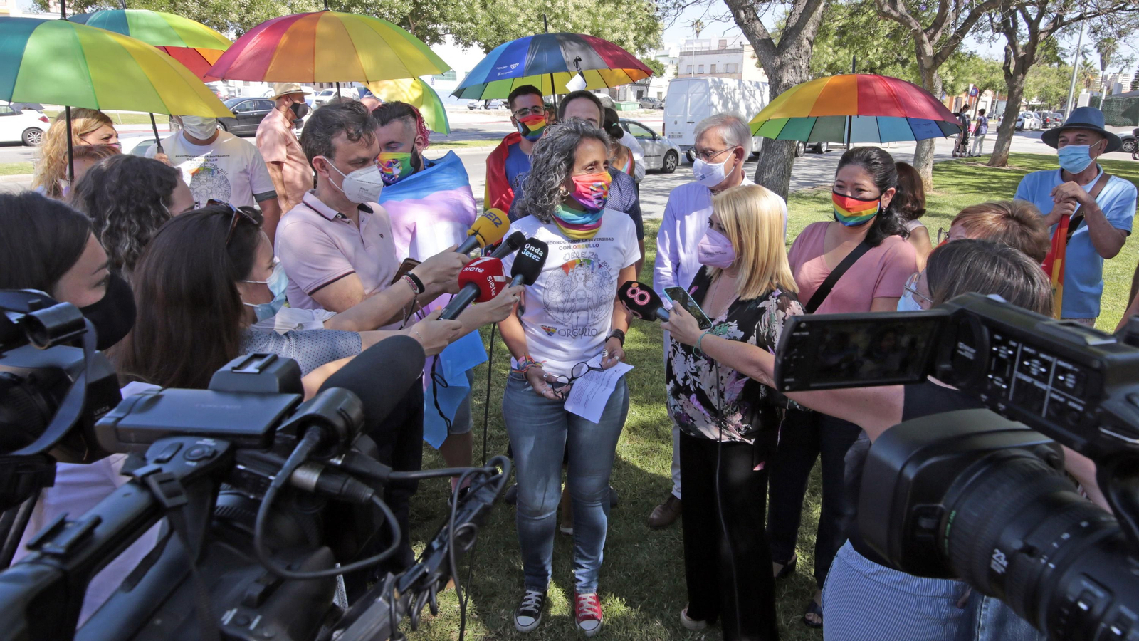 El Día del Orgullo LGTBIQA+ en Jerez, en imágenes