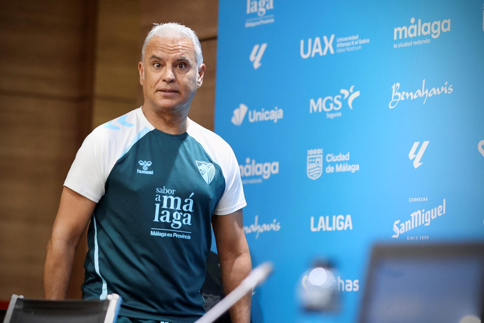 El paso de Sergio Pellicer por el Málaga CF, en fotos