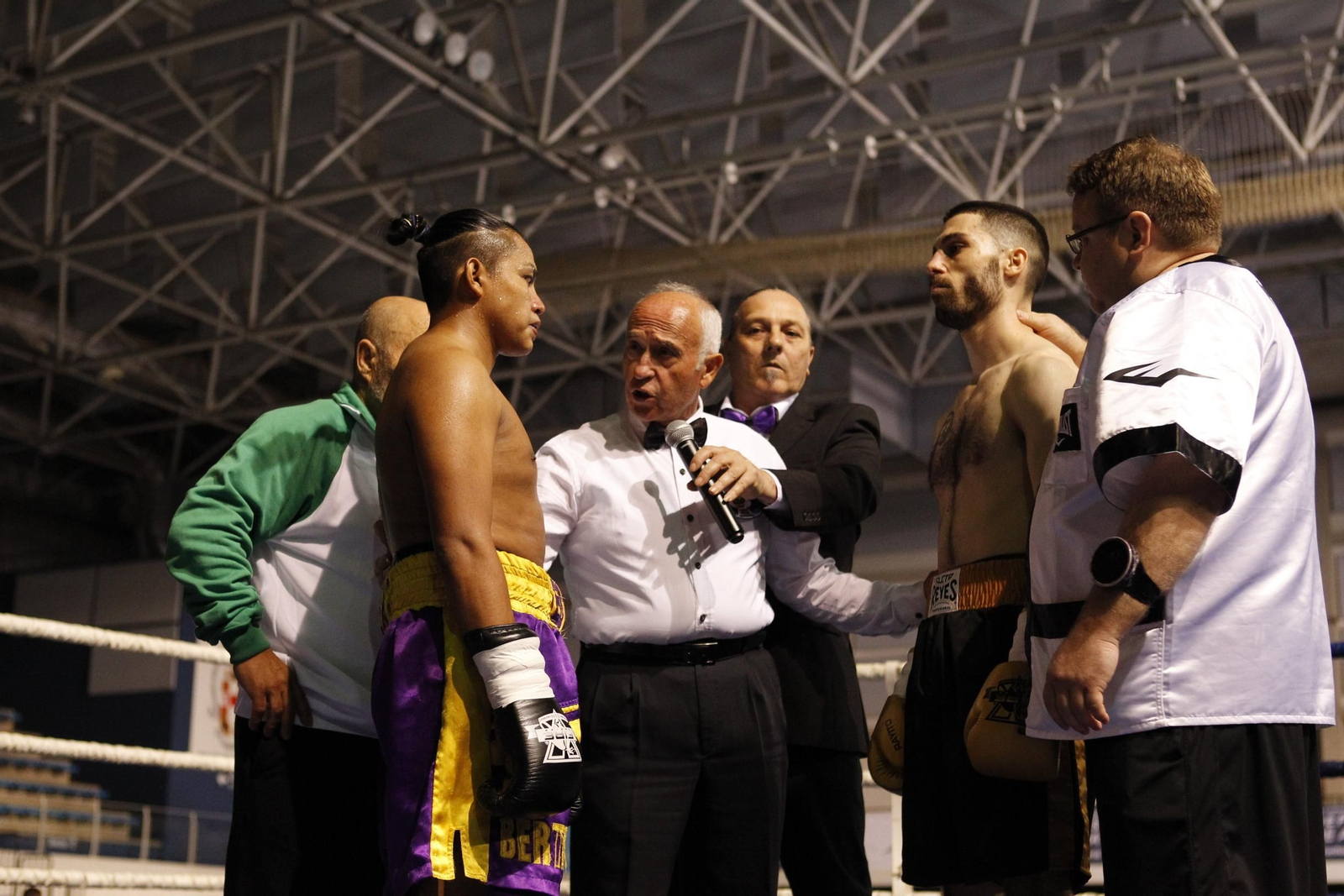 Fotogalería de la velada solidaria de boxeo