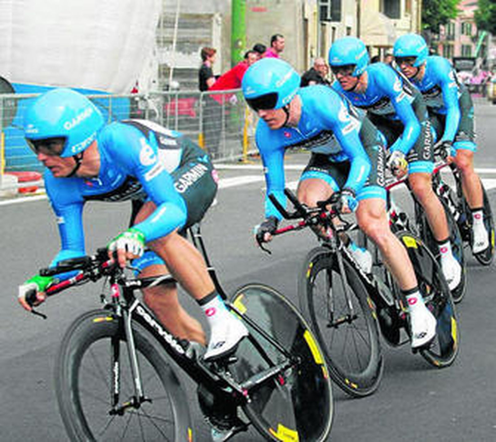 El sudafricano Hunter encabeza la formación del Garmin.