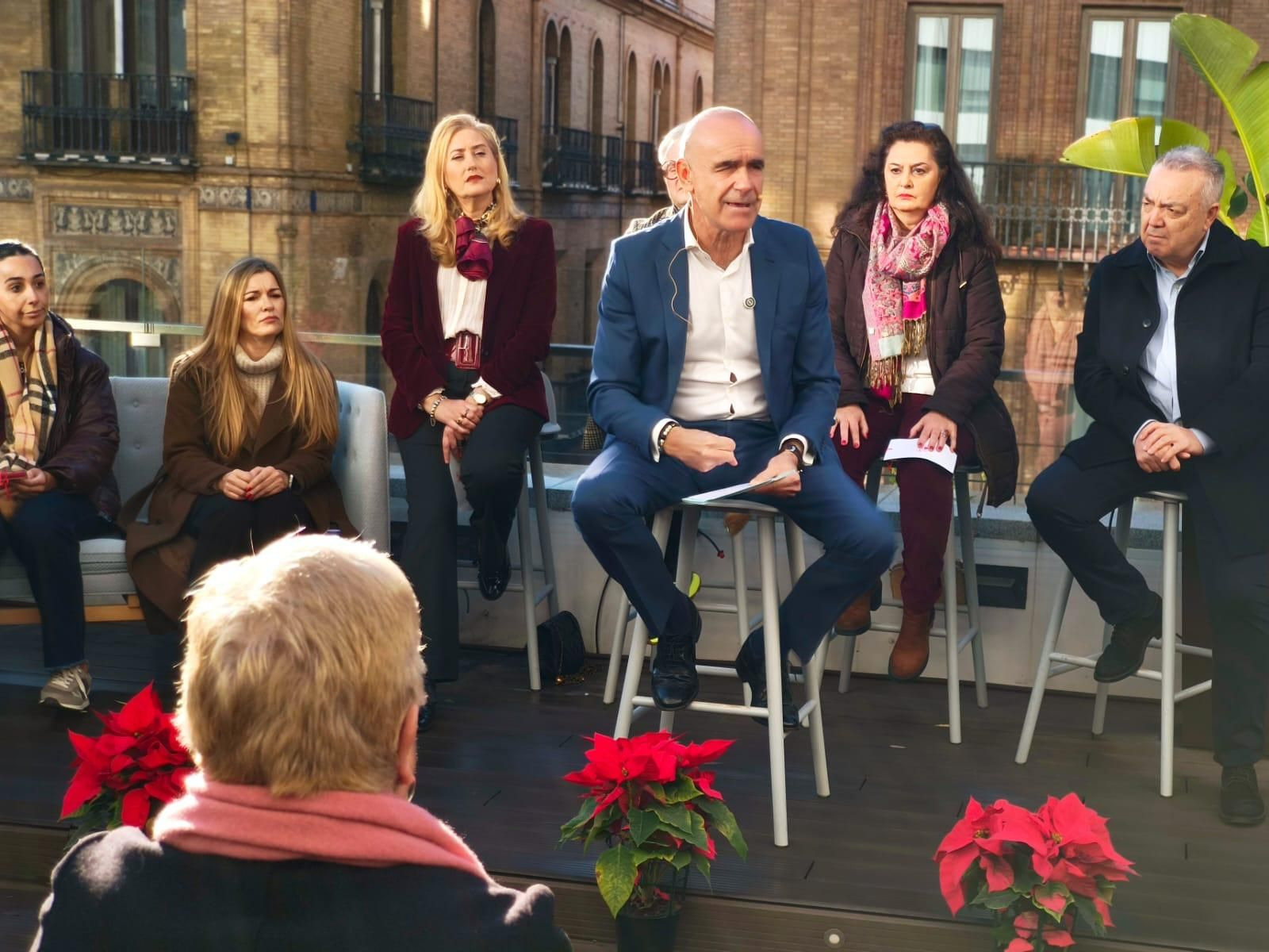 Muñoz durante su balance de 2025.