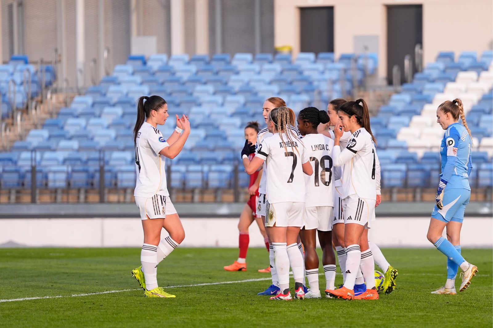 Las fotos del Real Madrid-Sevilla FC Femenino