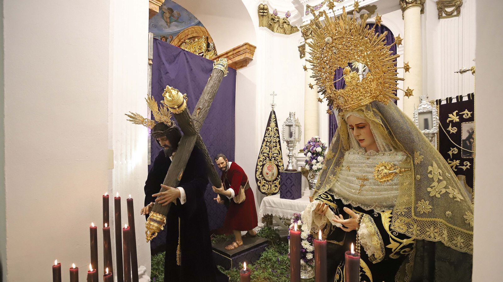 Altares extraordinarios de las cuatro hermandades de Los Barrios