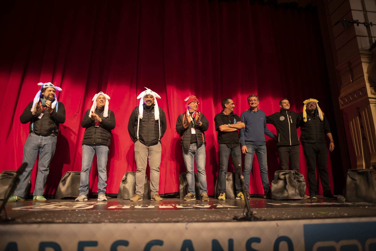 Ambiente en la final  del Carnaval Colombino