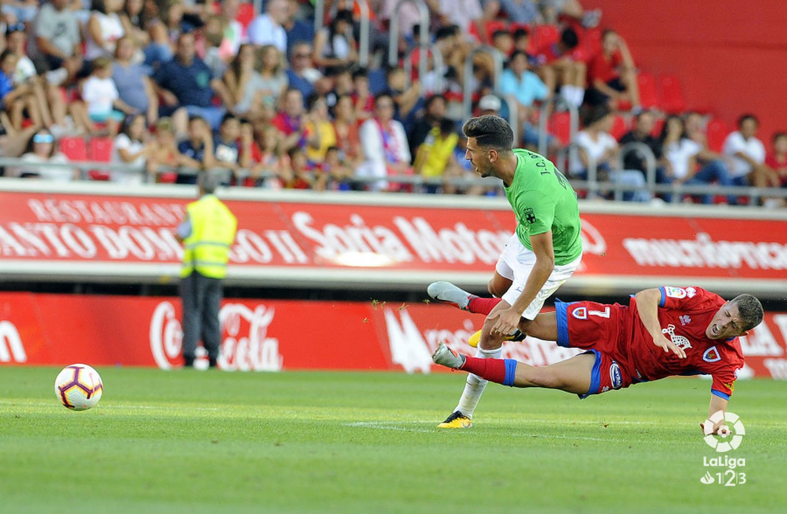 El Numancia-UD Almería, en imágenes