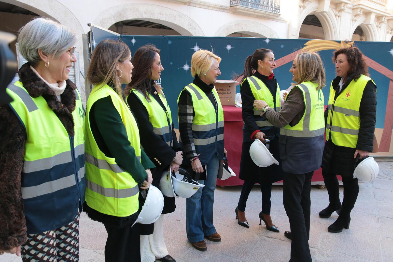 Así avanzan las obras de rehabilitación del Ayuntamiento de Almería