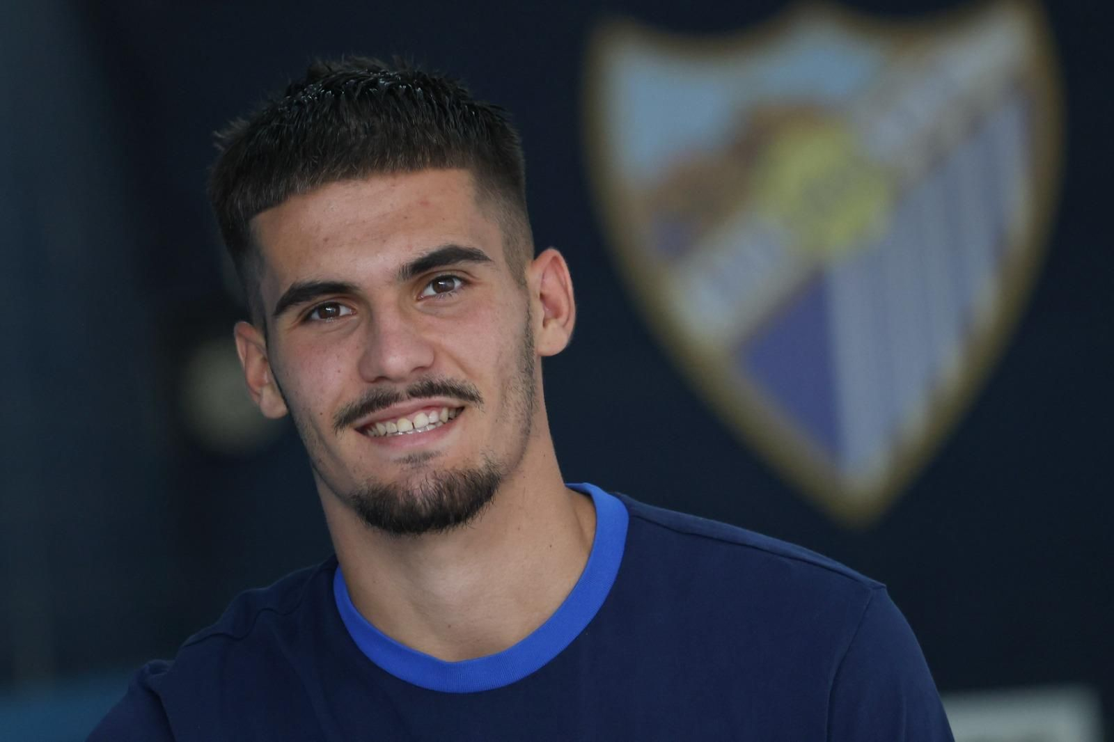 Las fotos de la entrevista a Chupete, jugador del Málaga CF