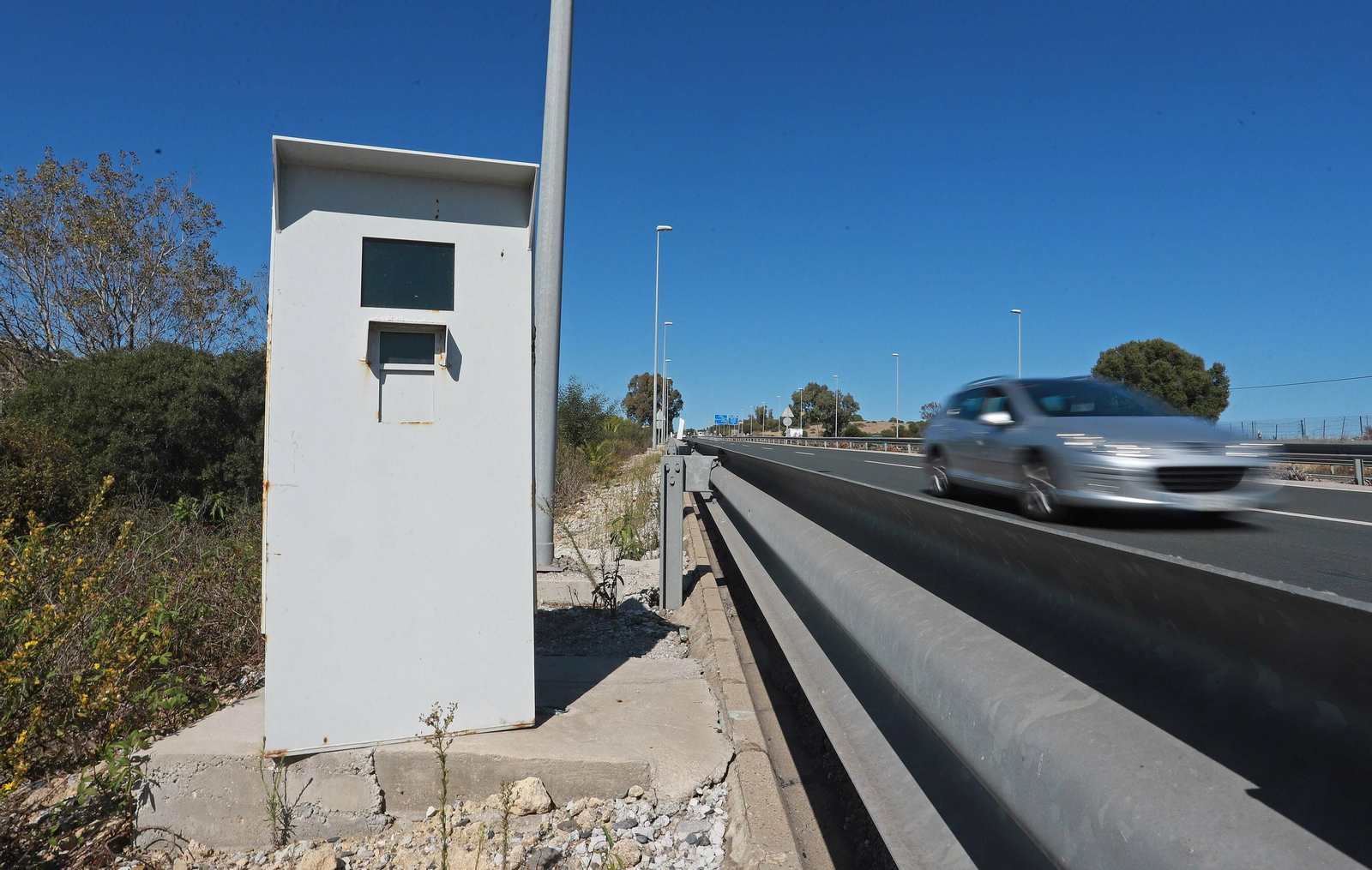 El radar de la CA-34, en San Roque.