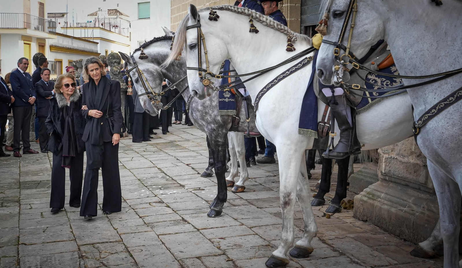 Imágenes del funeral de Álvaro Domecq en la catedral de Jerez