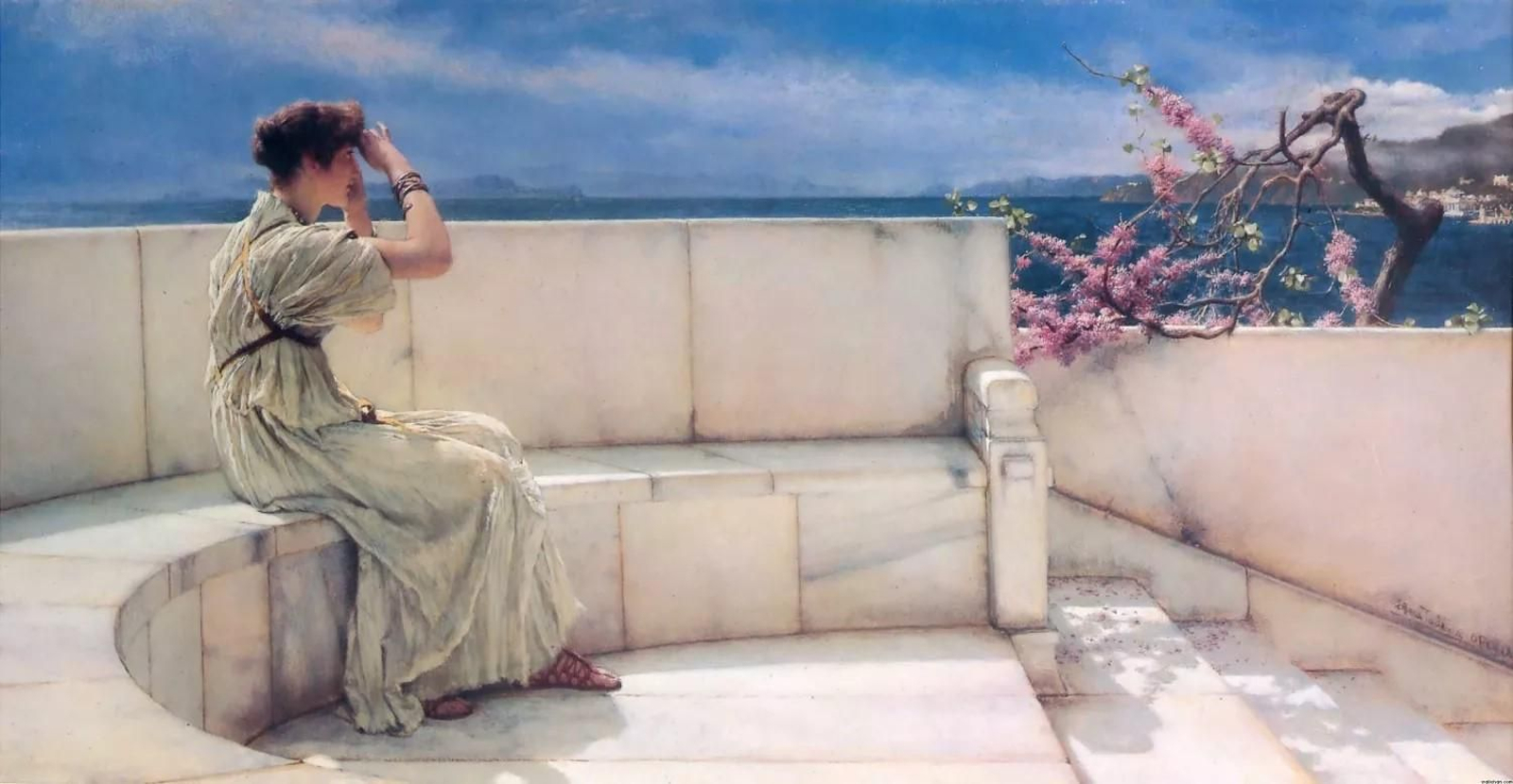 'Expectativas', de Alma Tadema.