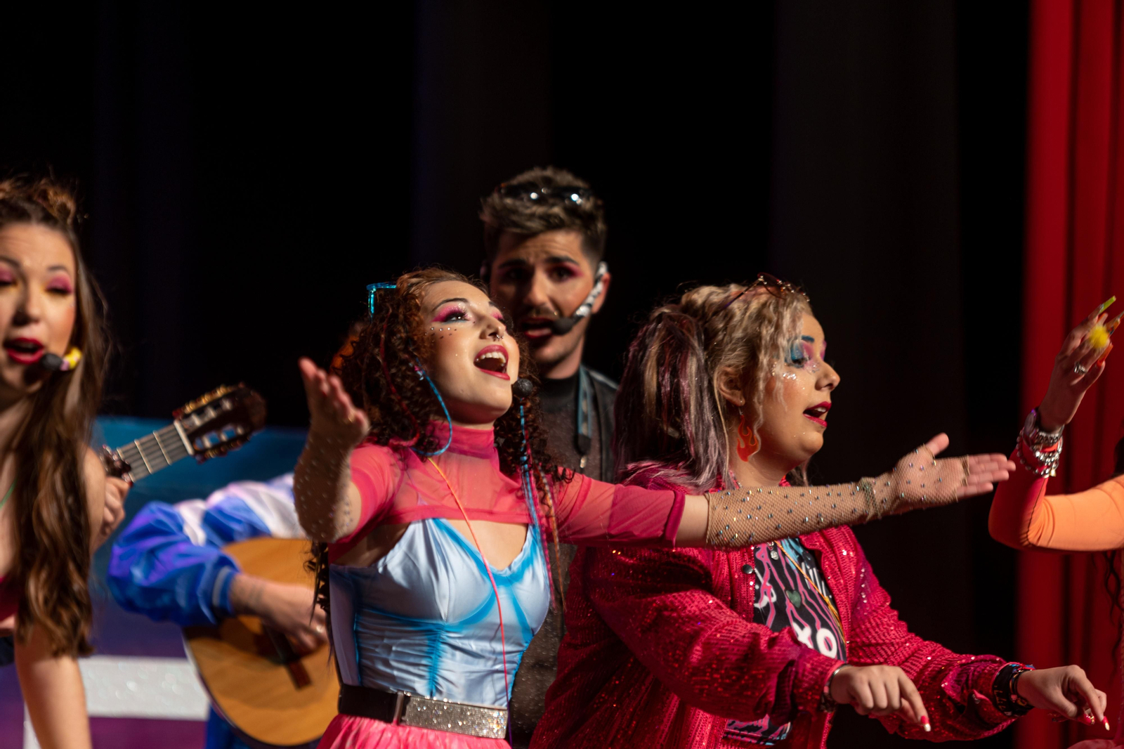 Imágenes de la primera jornada del concurso del Carnaval Colombino 2023