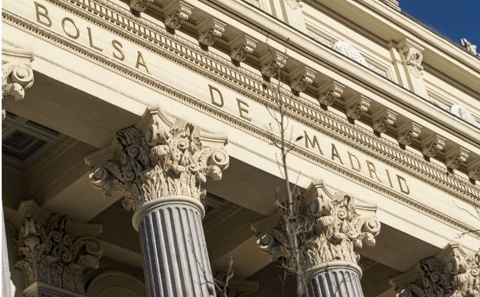 Sede de la Bolsa de Madrid.