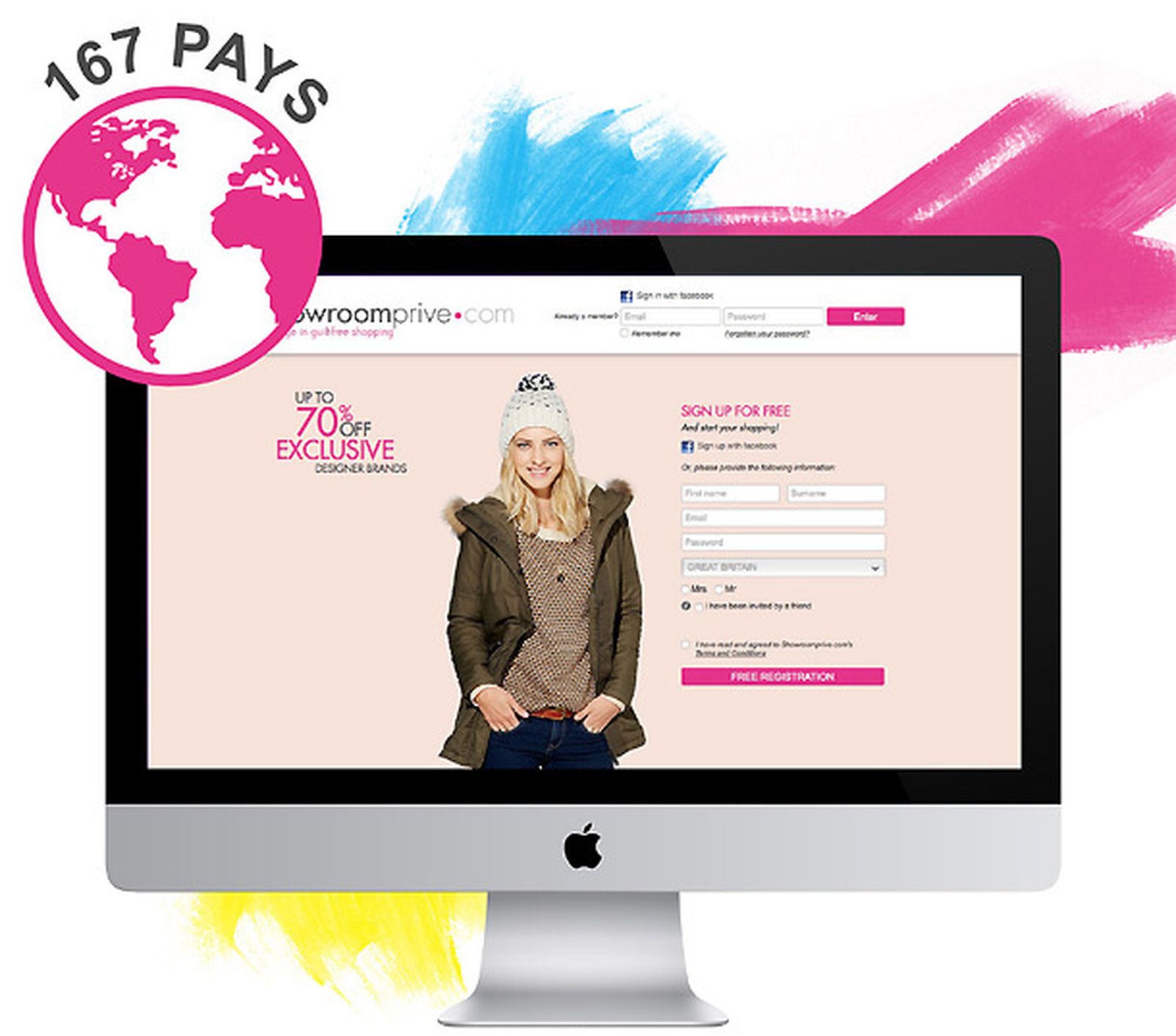 Showroomprive lanza su nuevo sitio multipaís y comienza a vender en 167 países