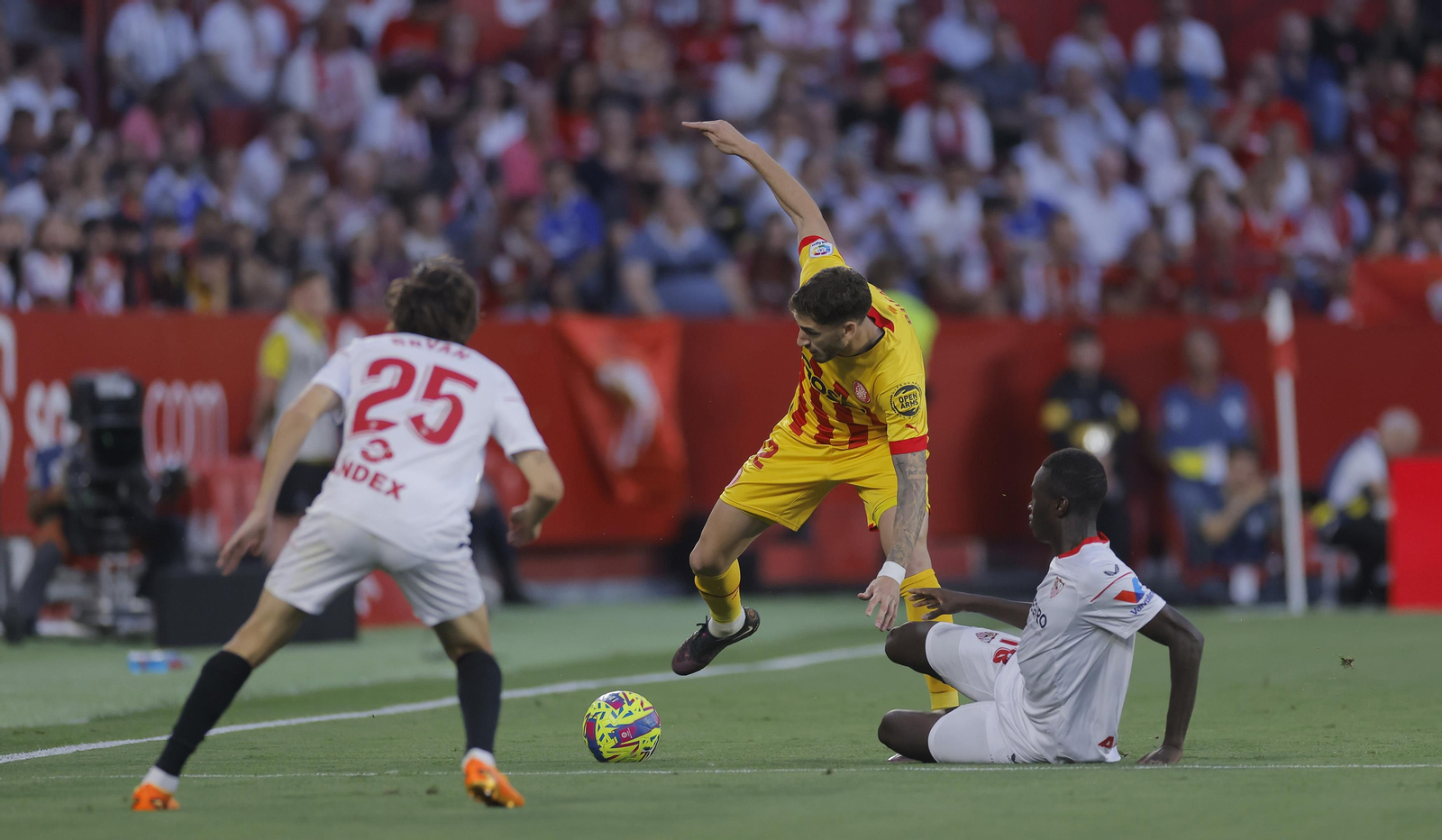 Las imágenes del Sevilla-Girona