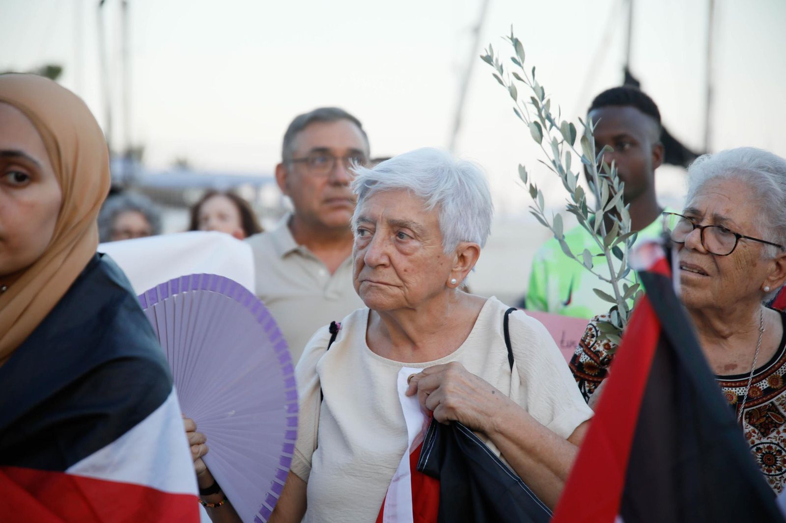 Imágenes de la manifestación en Almería por el genocidio en Palestina