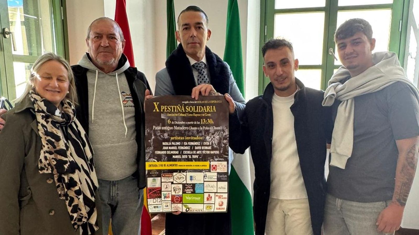 Un momento de la presentación del cartel.