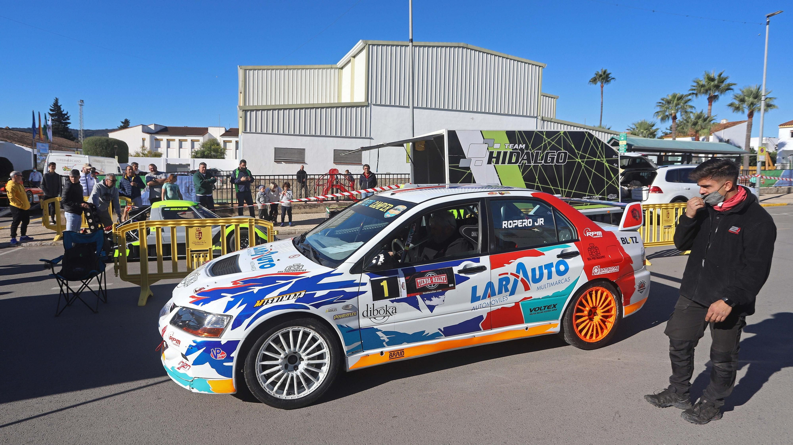 Fotos de los preparativos de la VIII Subida a Castellar