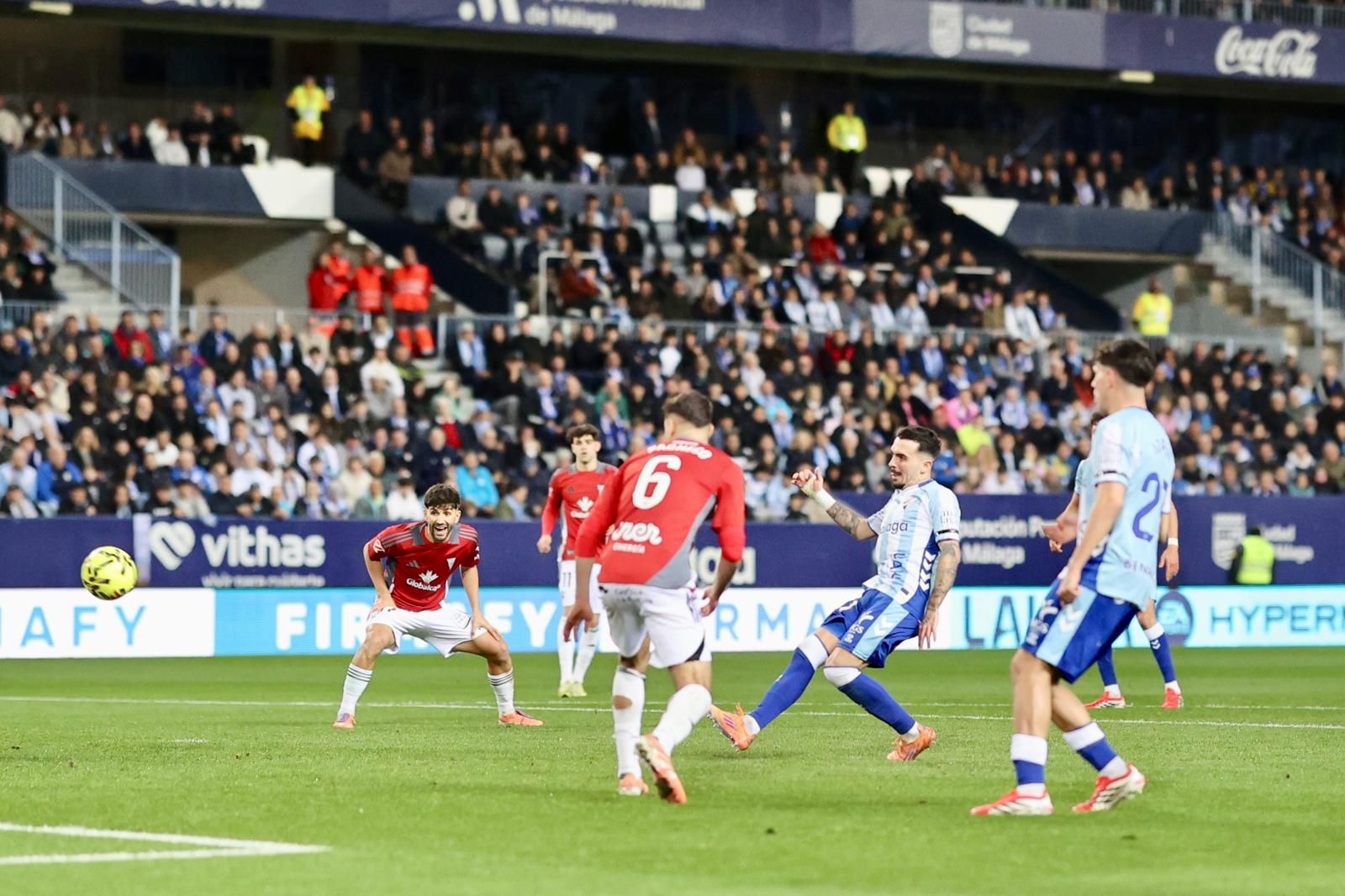 El Málaga CF-Albacete, en fotos