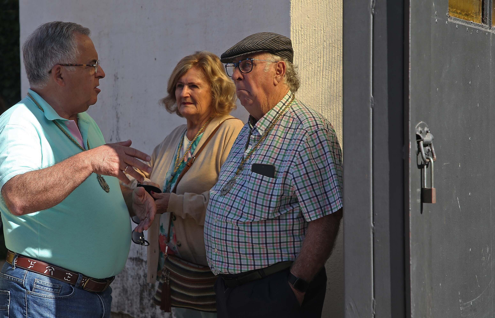 El comienzo de la peregrinación de la Hermandad del Rocío de Algeciras, en imágenes