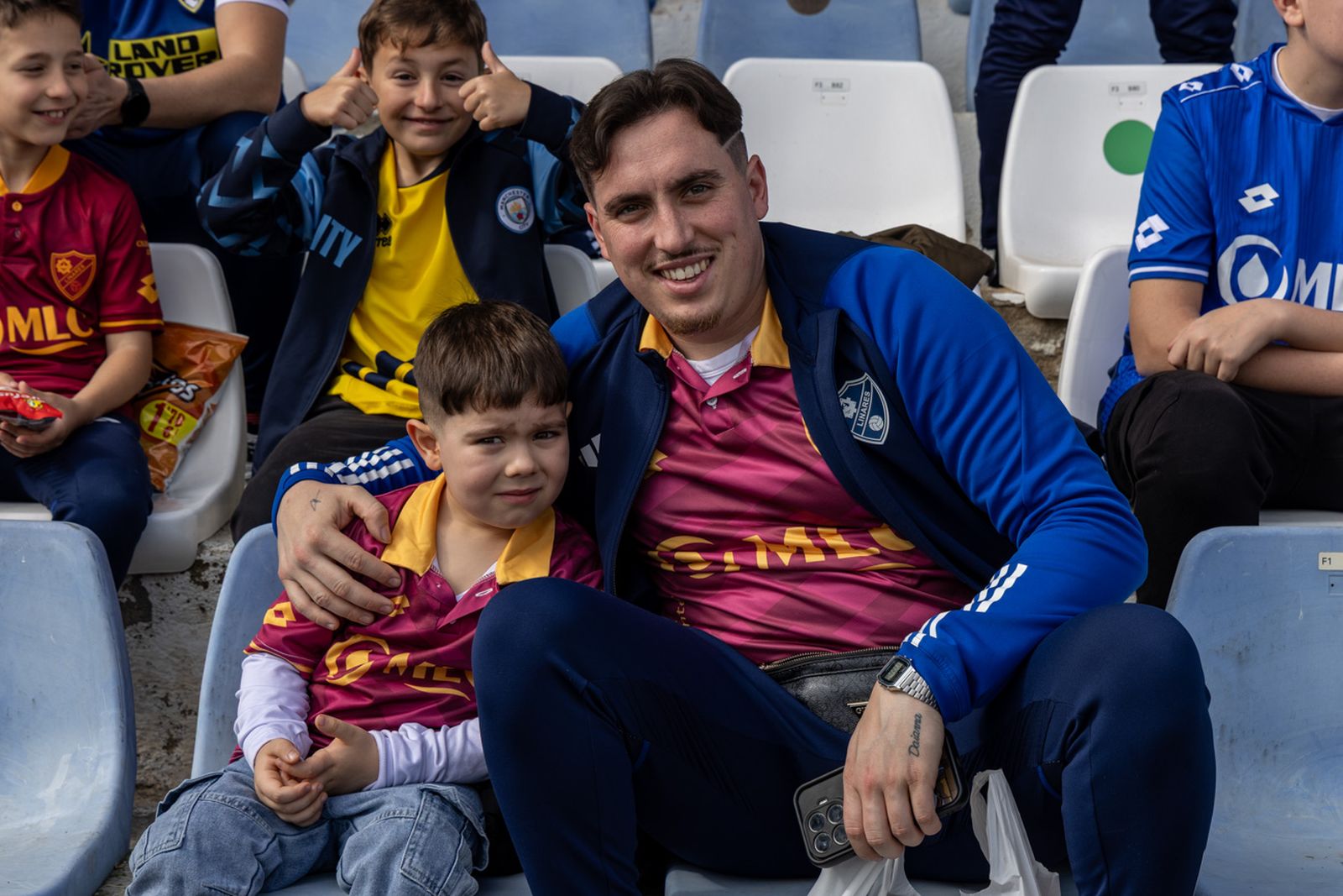 Las mejores imágenes del empate en el derbi entre Linares Deportivo y Real Jaén