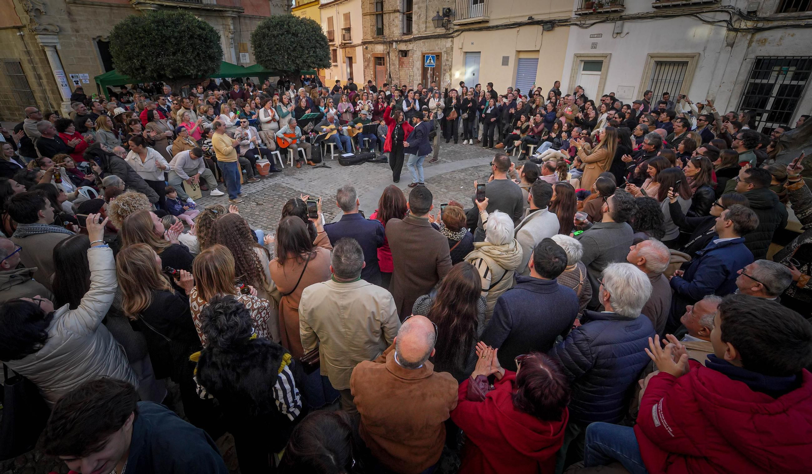 Imágenes de zambombas del día 7 de diciembre en Jerez