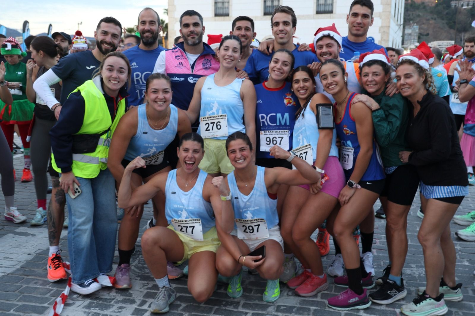 Las fotos de la San Silvestre del Real Club Mediterráneo en Málaga