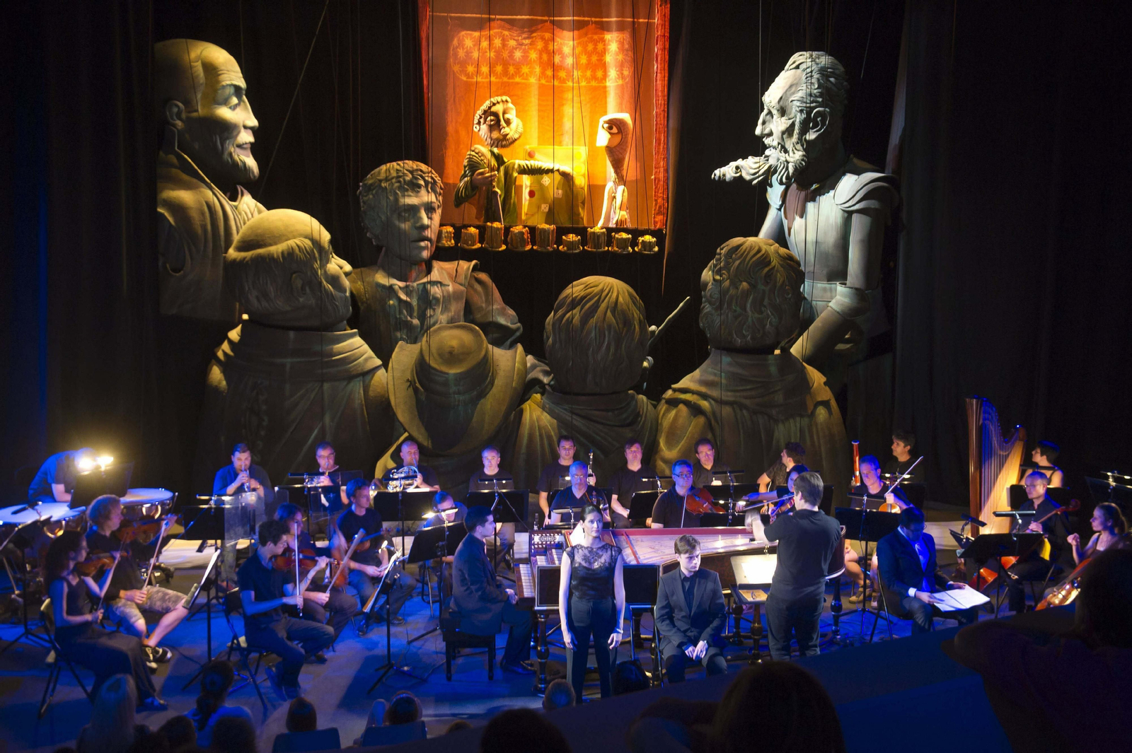 Representación de ‘El Retablo de Maese Pedro’