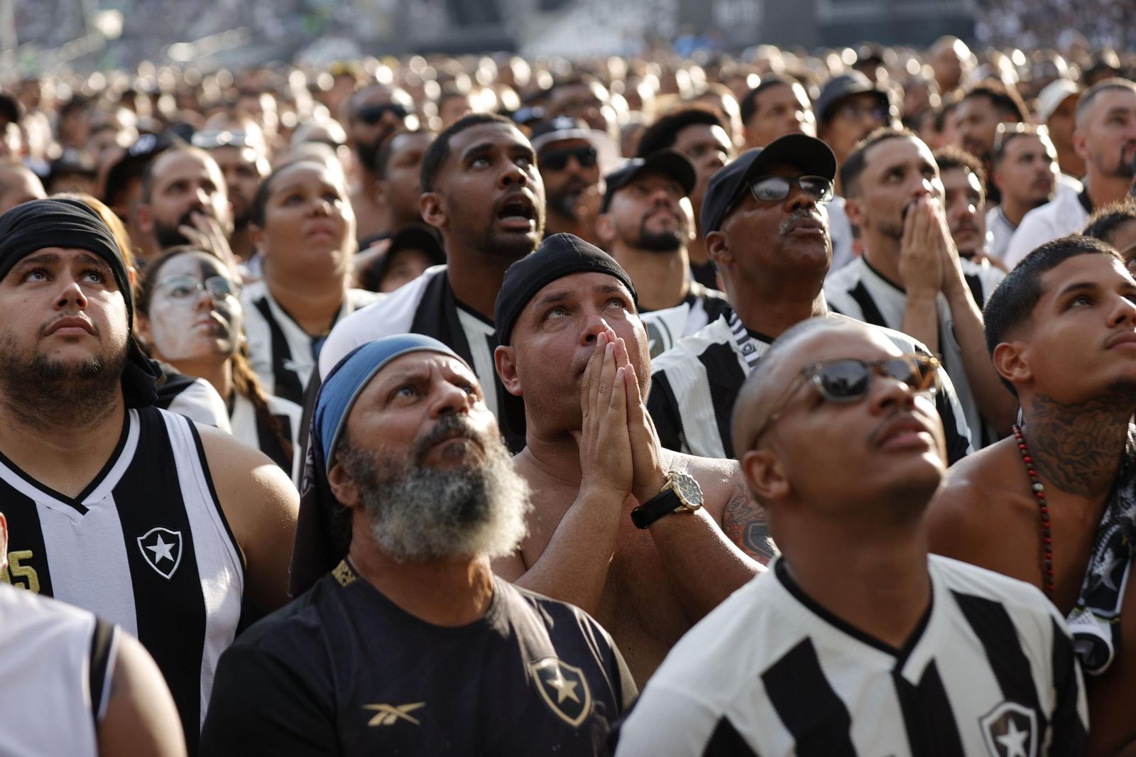 Las fotos de una final de la Libertadores histórica; Botafogo, campeón con 10, ante Atlético Mineiro