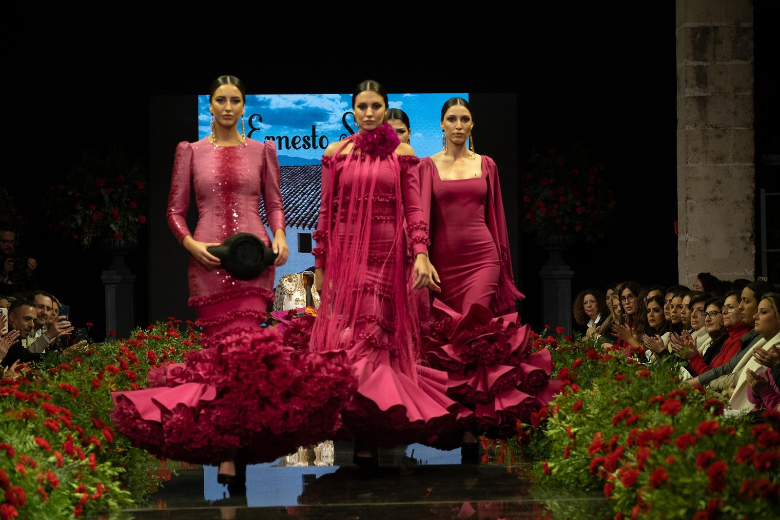 Desfile de Ernesto Sillero en la Pasarela Flamenca Jerez Tío Pepe 2023