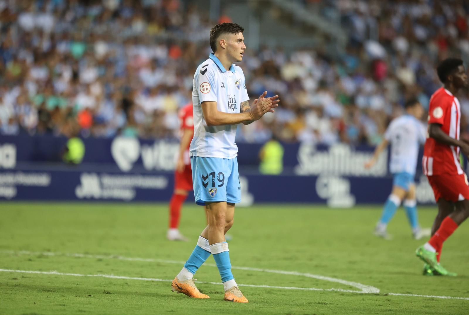 El Málaga CF-Atlético de Madrid B, en fotos