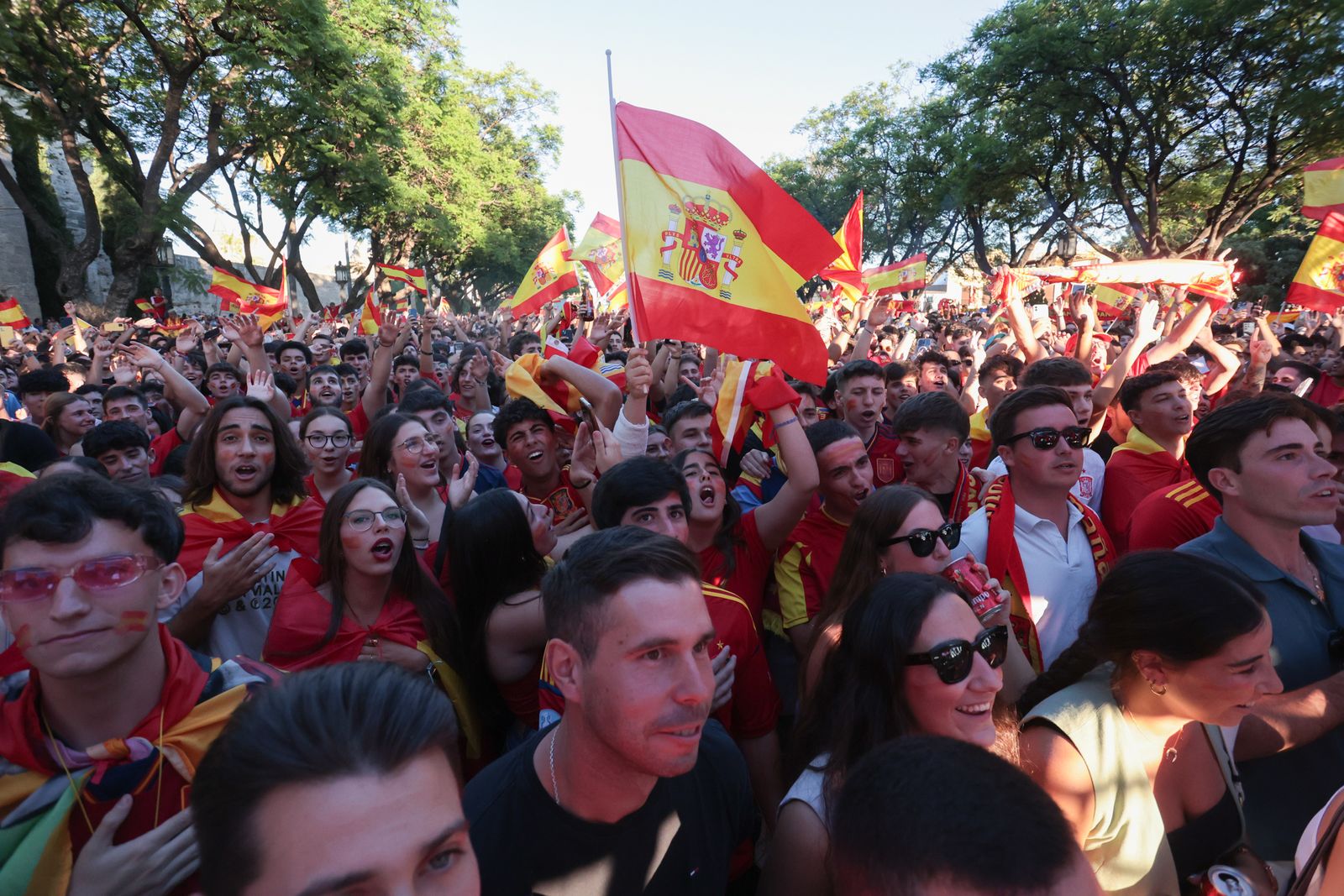 Jerez con la Selección Española, en imágenes