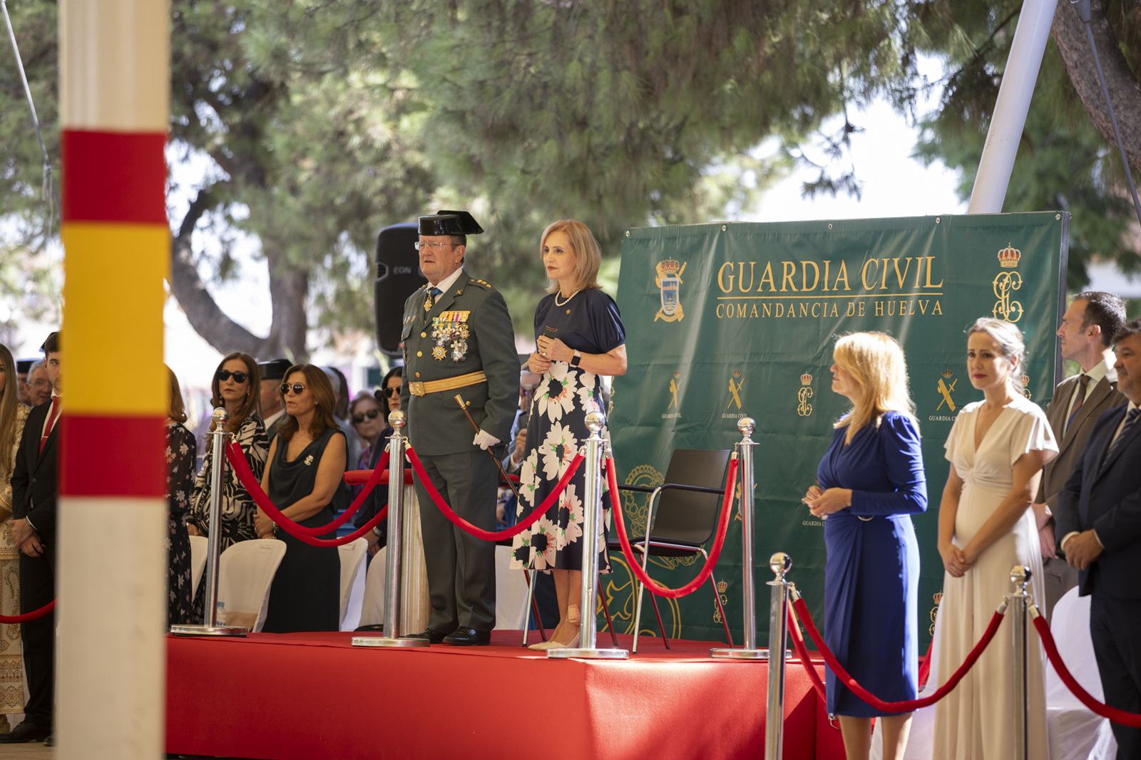 Imágenes de los actos de celebración de la festividad de la patrona de la Guardia Civil, la Virgen del Pilar.