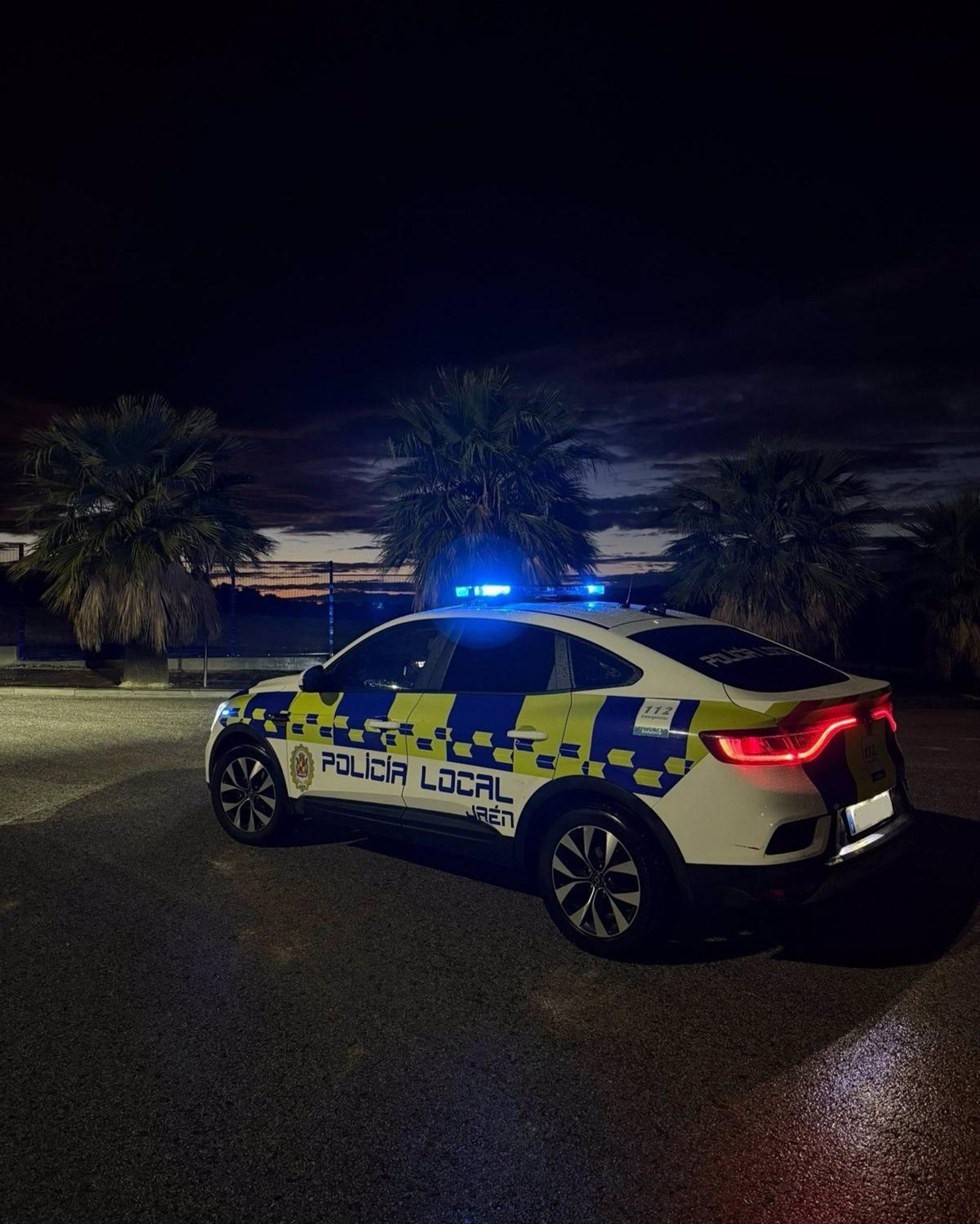 Vehículo de la Policía Local de Jaén.
