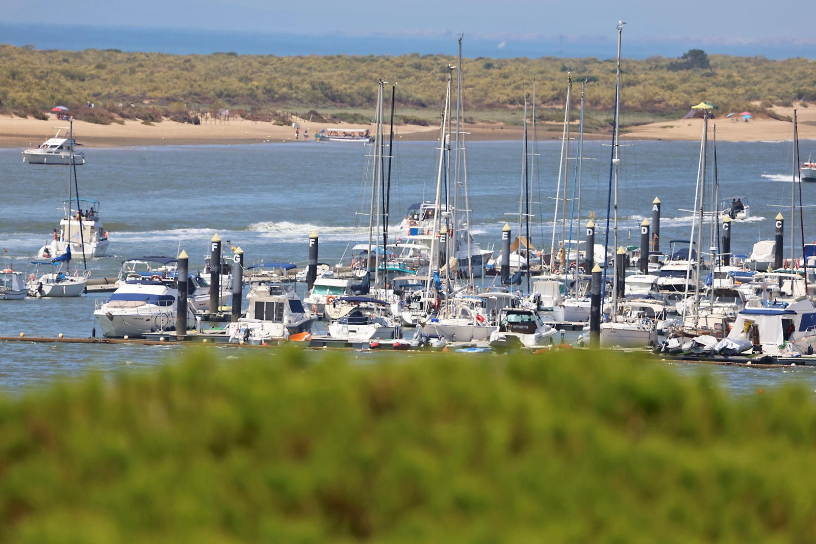 Las espectaculares vistas de la Flecha del Rompido desde el mirador de Nuevo Portil