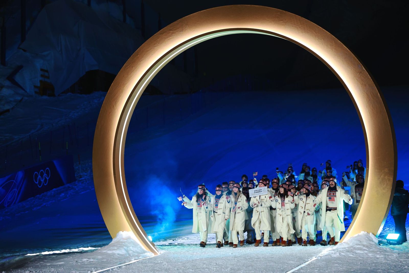 Las fotos de la inauguración de los Juegos Olímpicos de invierno de 2026