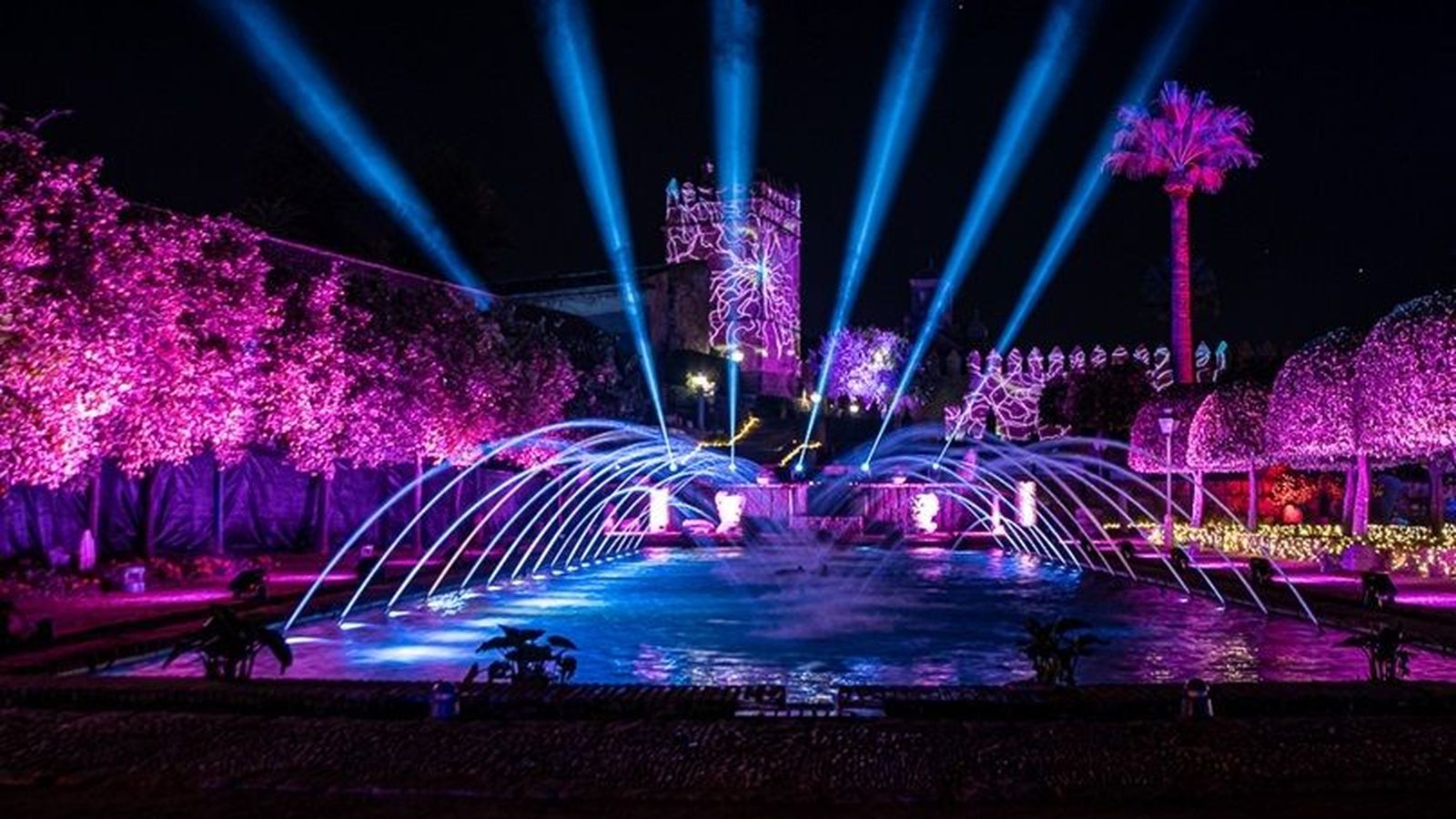 Espectáculo de luz y sonido del Alcázar de los Reyes Cristianos