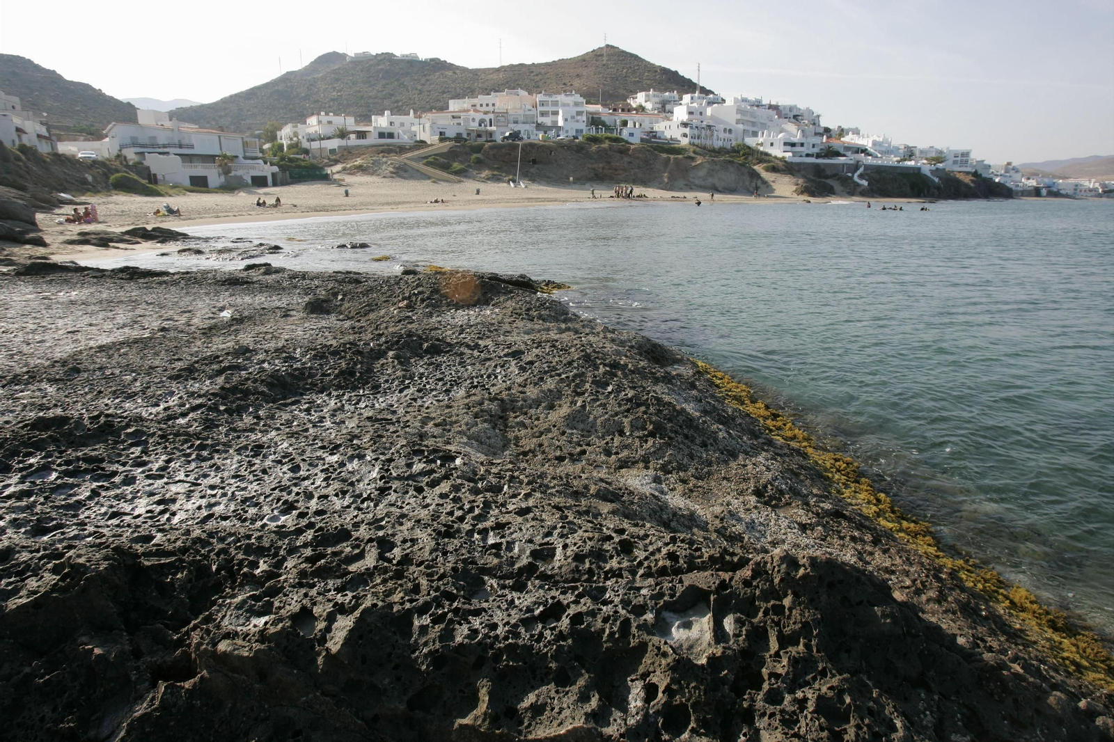 Playa de Las Negras, en Níjar.