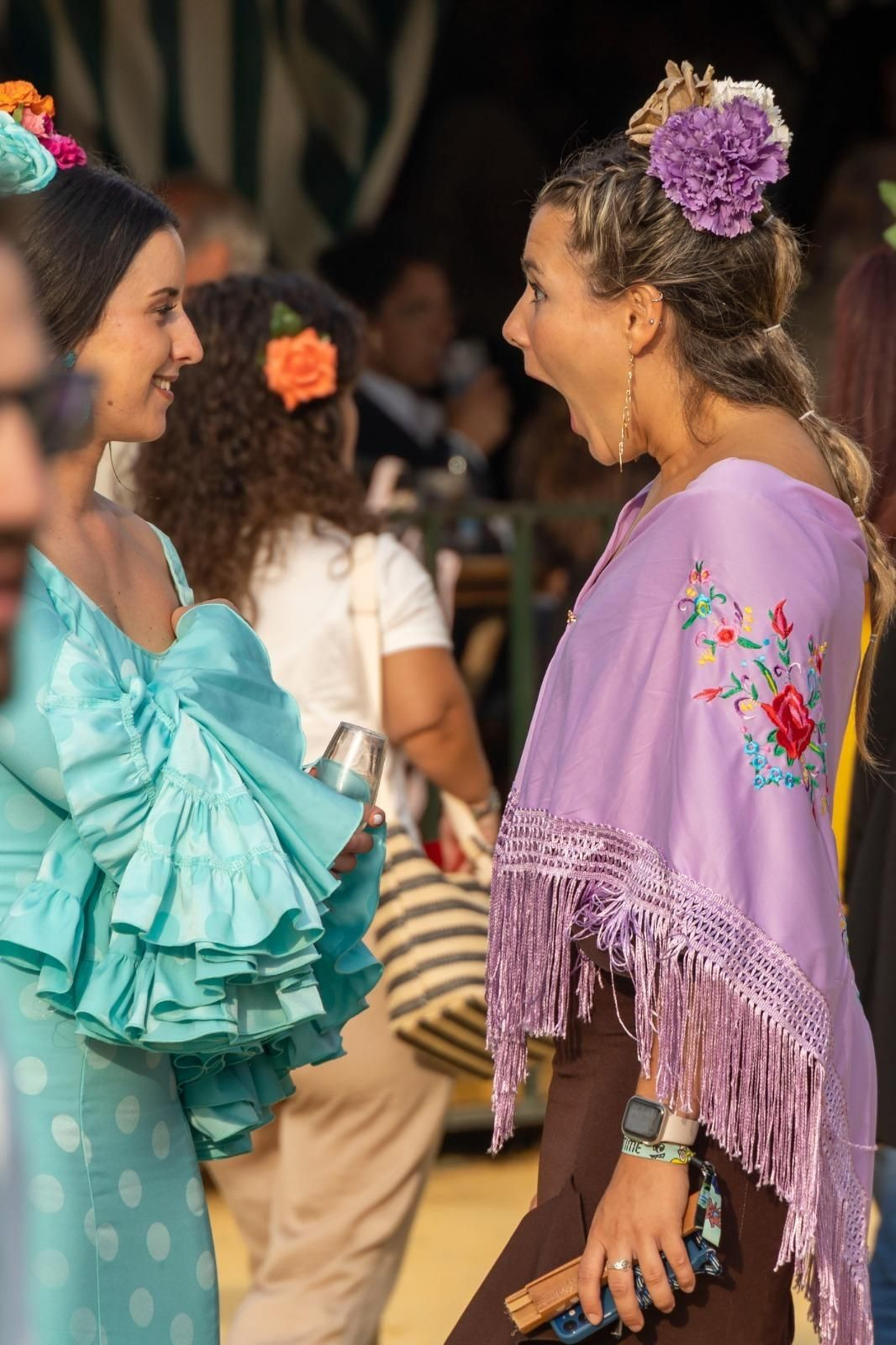 Búscate en las imágenes del sábado de Feria de El Puerto