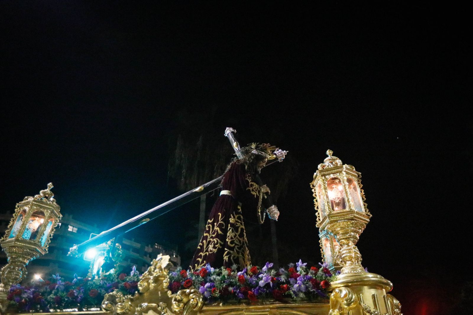 La procesión del Encuentro, en imágenes