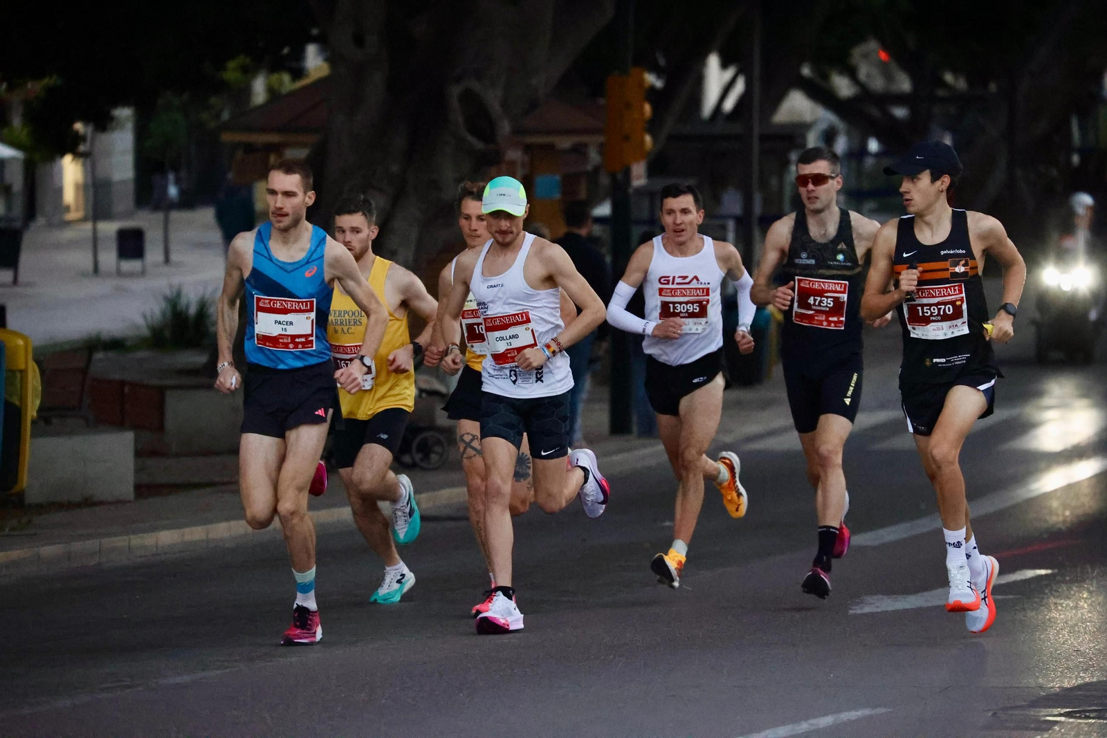 Las mejores fotos de la Maratón de Málaga 2024