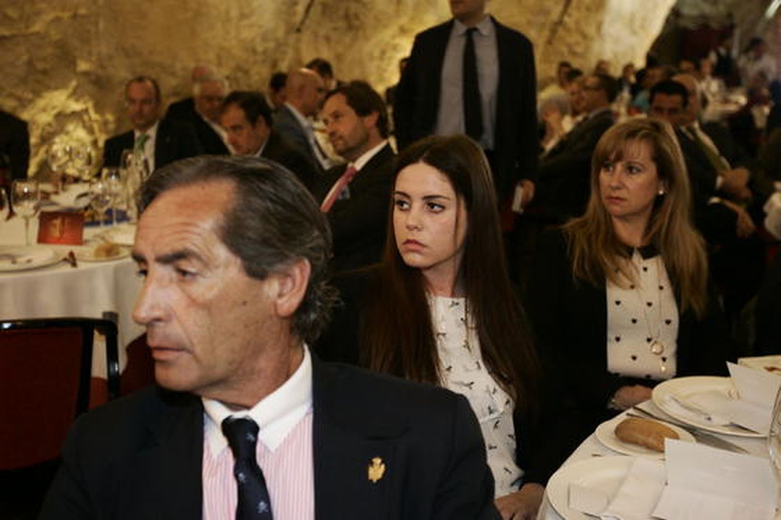 Juan Luis Peregrín Díaz (Calconut), junto a Catalina y Teresa Rojas

Foto: Javier Alonso