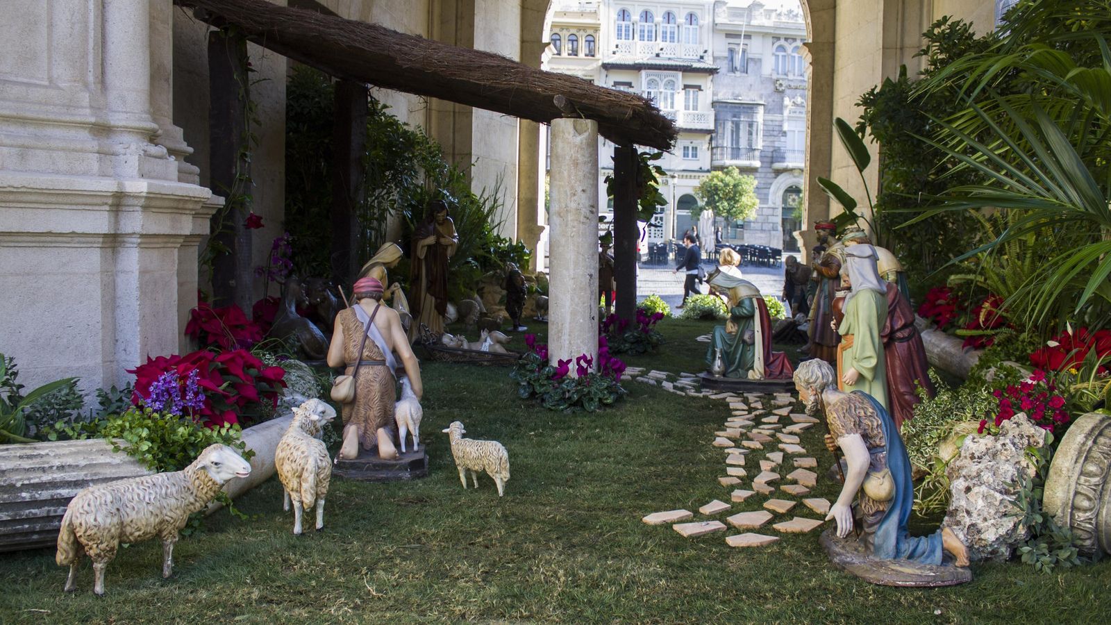 Belén del Arquillo del Ayuntamiento.